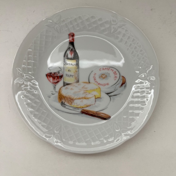 PHILIPPE DESHOULIERES CANAPE PLATES - SET OF SIX - Picture 2 of 6